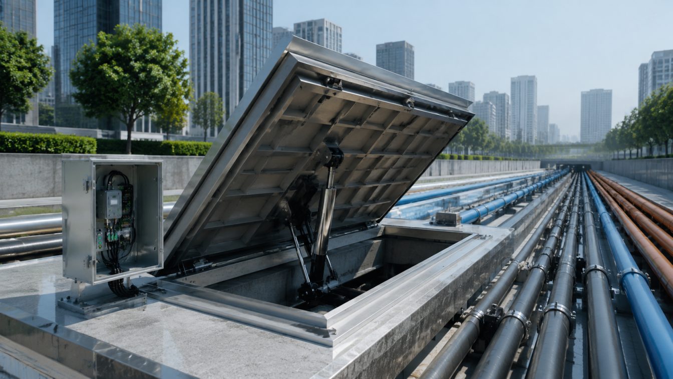 德格县为城市管廊提供智能配套方案